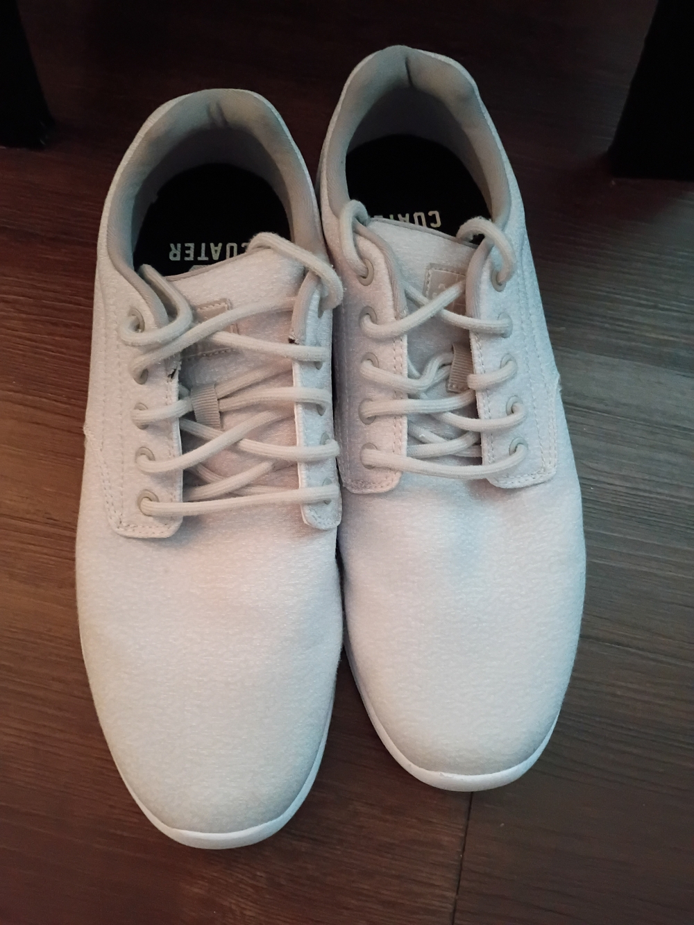 Travis Matthew Cuater Golf Shoe Men's Light Gray Lace-Up Sneakers